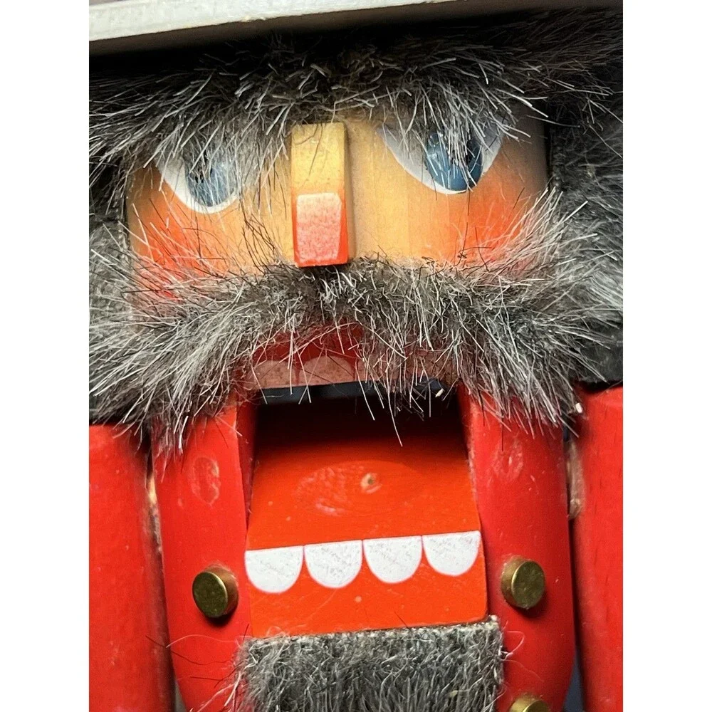 Vintage Christian Ulbricht German Nutcracker - Royal Canadian Mountie